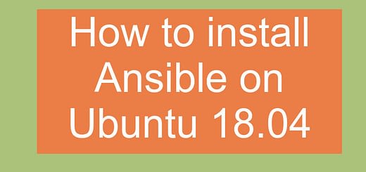 Install Ansible
