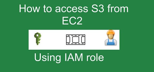 access s3 from ec2